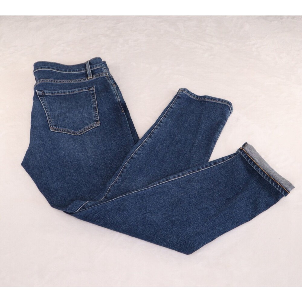 Flint And Tinder Men's 33x30 Slim Fit Blue Straight Leg Medium Wash Denim Jeans